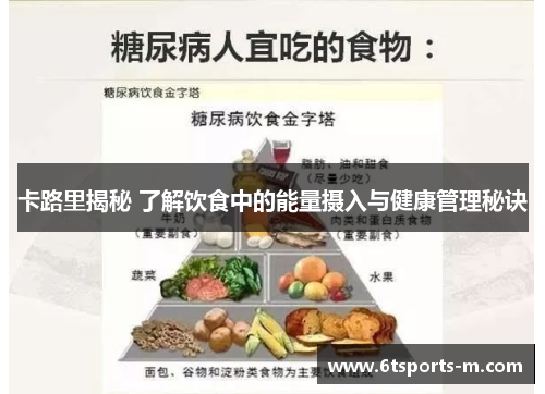 卡路里揭秘 了解饮食中的能量摄入与健康管理秘诀